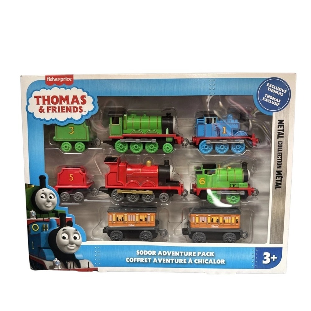Thomas & Friends 8pc Train Multi Pack w/ Exclusive Thomas Sodor Adventure